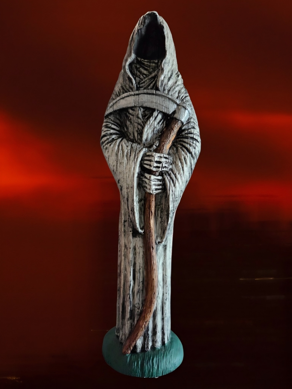Grim Reaper Ceramic Tabletop Statue